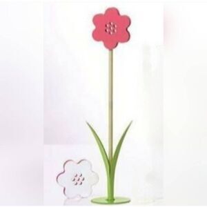🩵NIB Partylite Metal Flower SmartScents Fragrance Sticks Holder